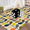 Orla Kiely Leaf Flower Cartoon Room Mats Retro Multiple Choice Living Room Kitchen Rug Non-Slip Welcome Rug