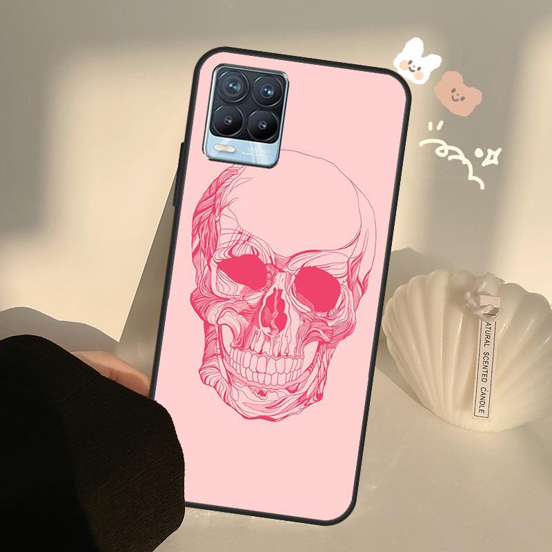 Custodia Teschio Divertente Per Realme C63 C61 C55 C51 C53 C25 C65 C67 C71 C75 11 12 13 14 15 Pro Plus GT6 GT7 Pro