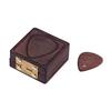 Wooden Guitar Plectrums Storage Box Practical Guitar Pick for Guitar Players Men