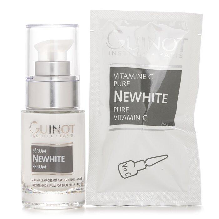 GUINOT New White Vitamin C Brightening Serum (Brightening Serum 23.5ml/0.8oz + Pure Vitamin C 1.5g/0.05oz)