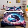 Ethereal Yin-Yang Blossom Symphony Bedding Sets Duvet Covers Pillowcases(1* Duvet Cover 2* Pillowcases Without Duvet Insert)