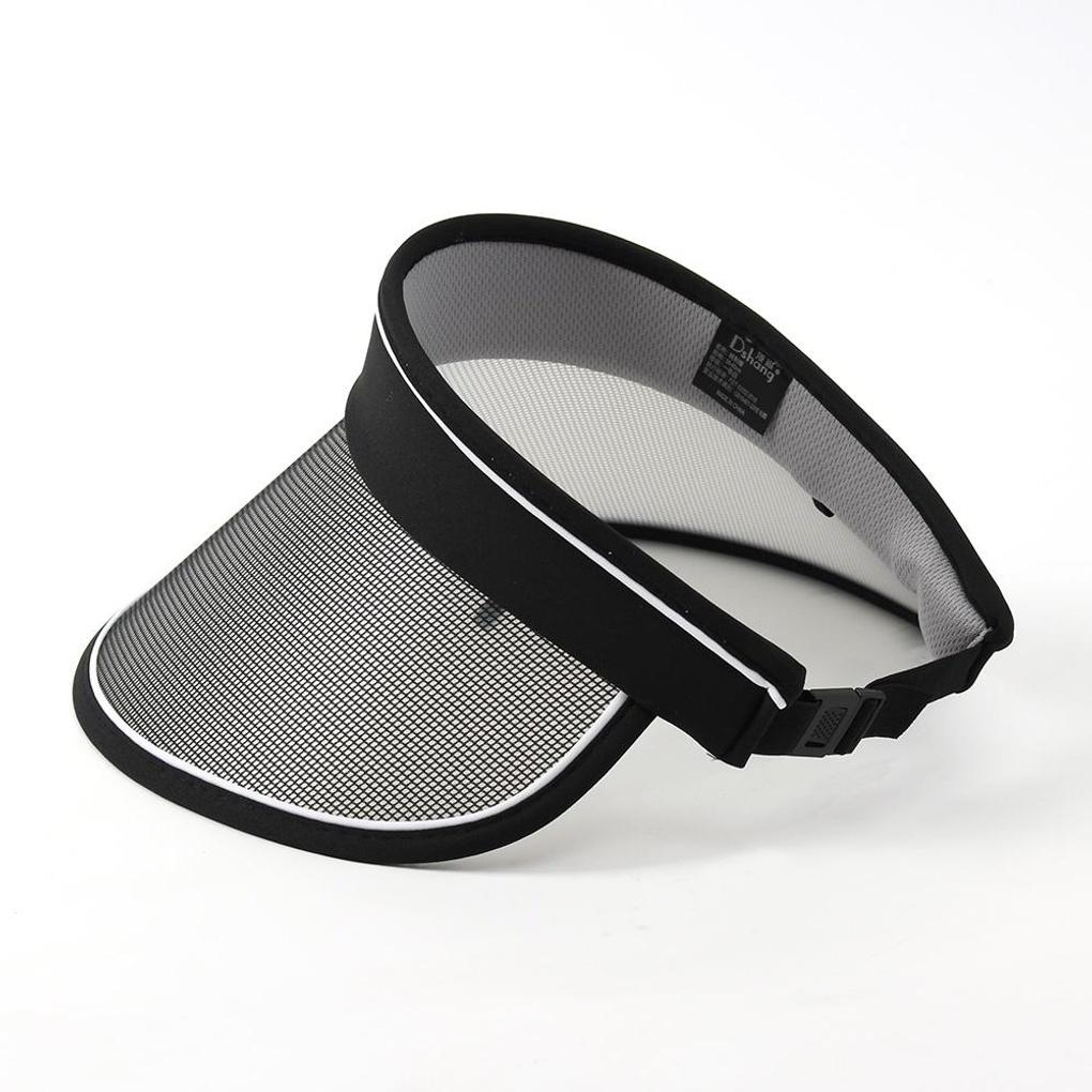 Color-changing sun cap (black) wide-brimmed sun protection hat