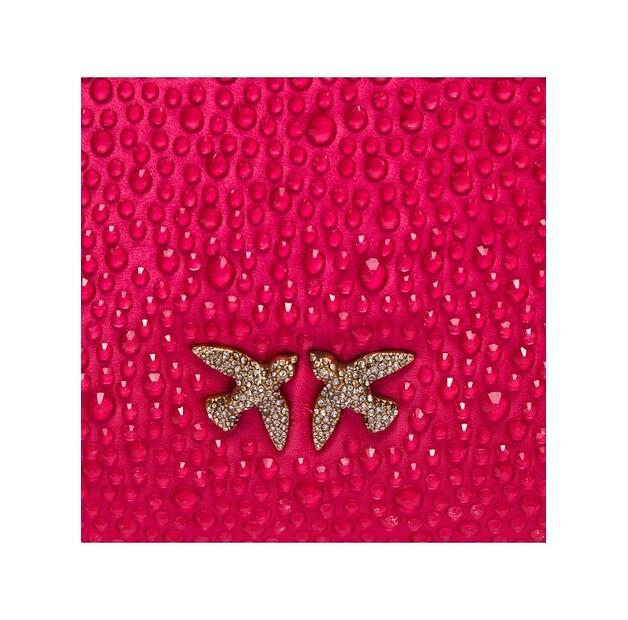 Сумка PINKO Knots Mini Pouch PE 24 PLTT 102770 A1KJ красный