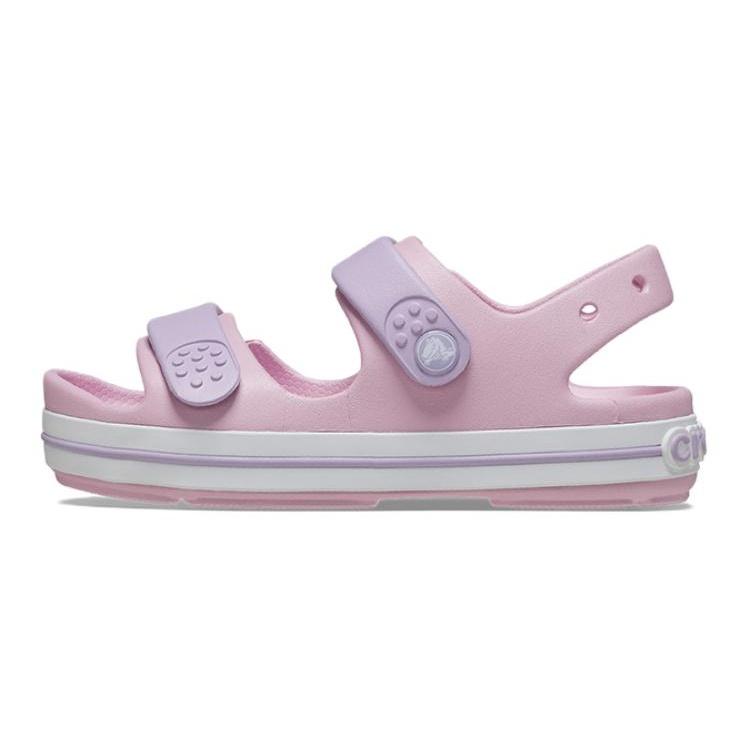 (GS) Crocs Crocband Cruiser Sandals Pink Lilac Kids 209423-84I EU 25-26