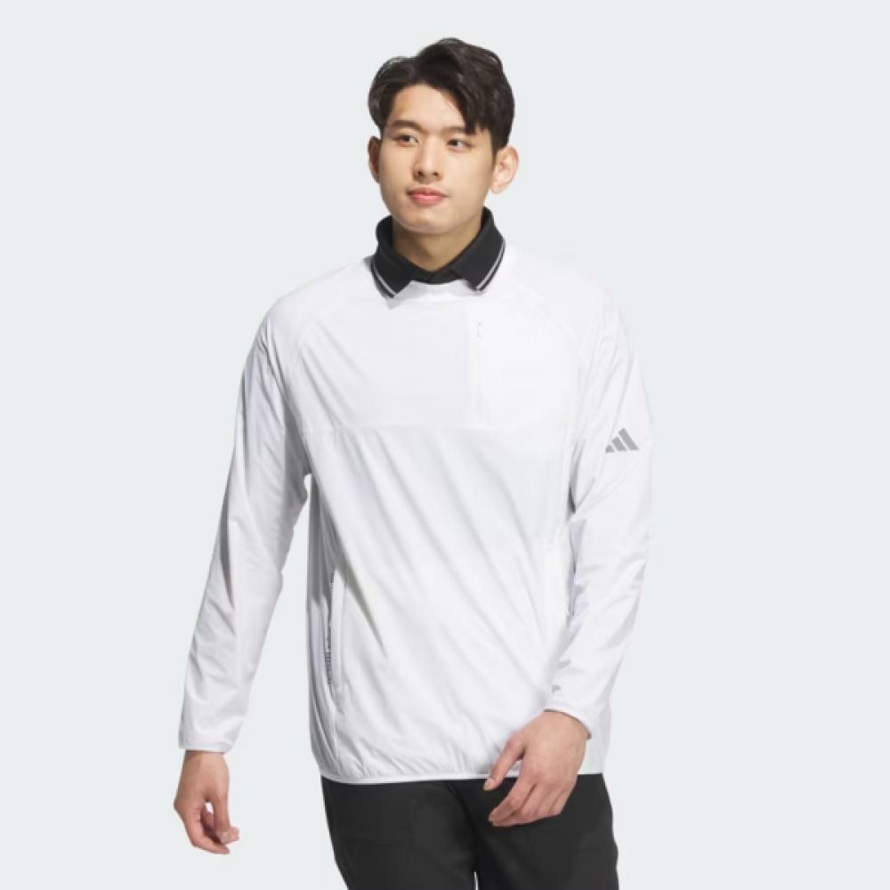 

Adidas Golf Mens Golf Windlady Long Sleeve Polo Shirt White Im6421 White/M