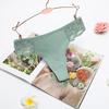 Thong Panties Girls Lace Belly Threaded Thongs Women'S Low Waist Breathable Pure Cotton T-Pants