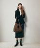 Clave Ellie Suede Brown Tote Bag