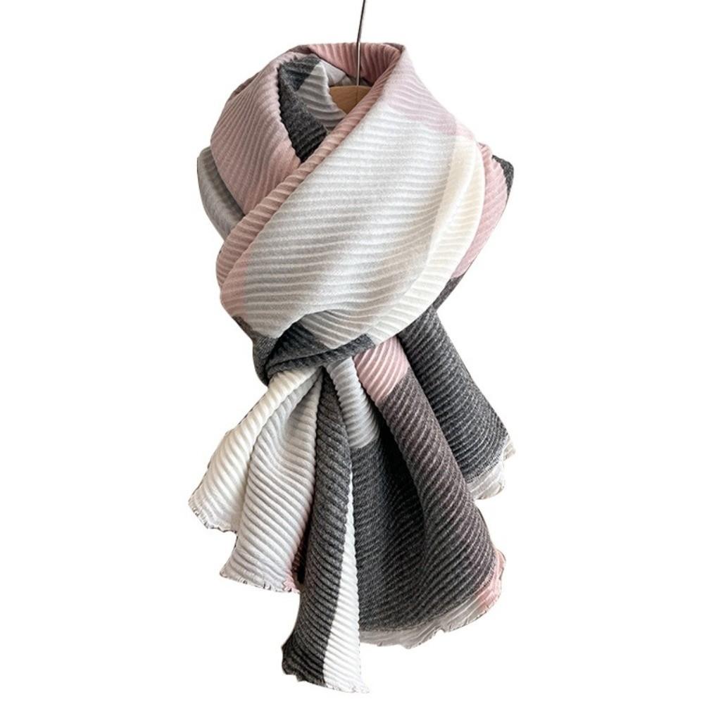 Windproof Keep Warm Blanke Multi-Colored Pashmina Fashion Scarf Shawl  Winter