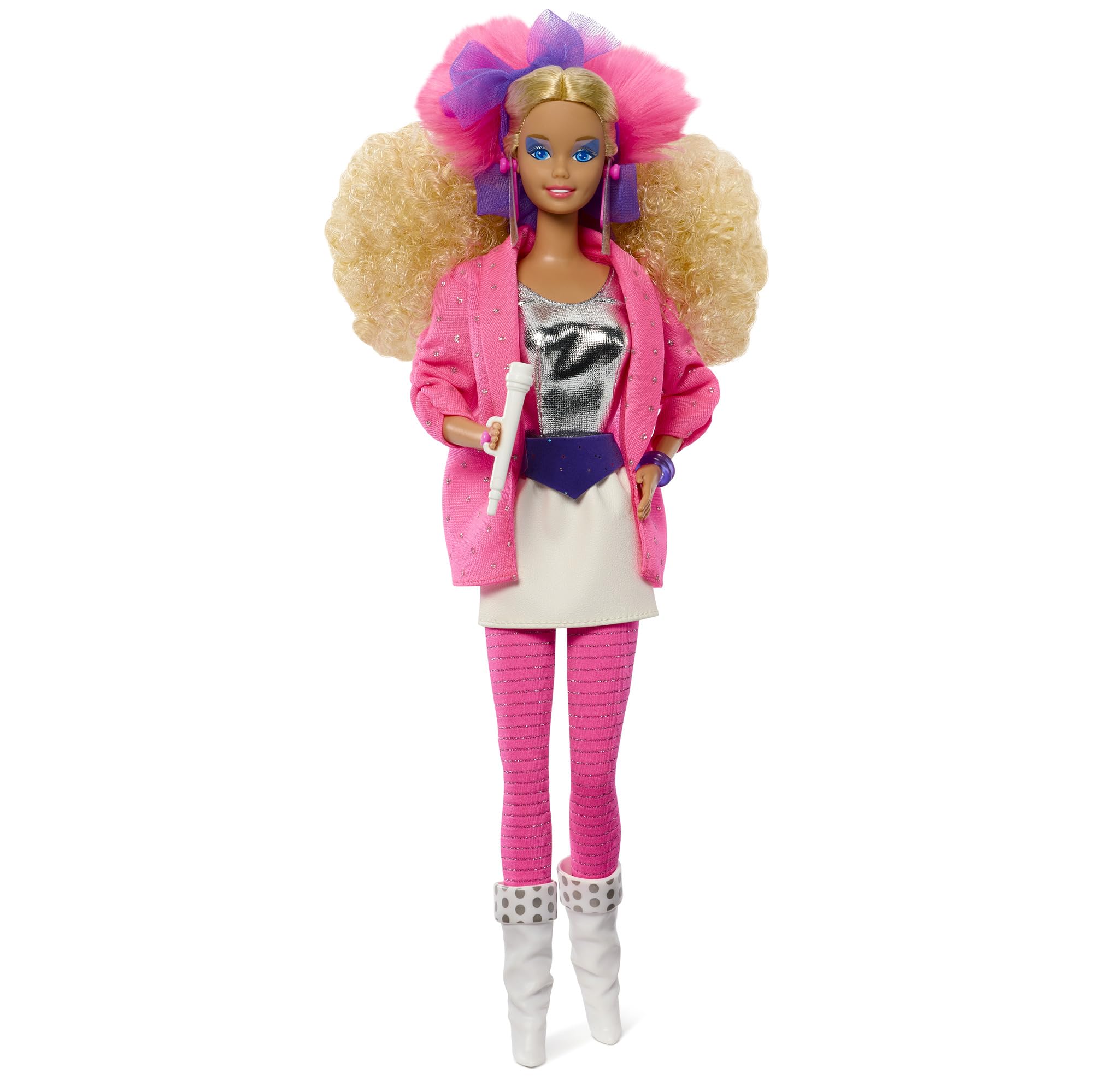 Barbie Signature Barbie The Rockers Barbie 40th Anniversary Reproduction Doll Collector Doll Articulated Body Barbie Doll Pink JJY10 &