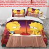 Anime Simpsons The 3d Print Duvet Cover Pillowcase Set Bedroom Gift Bedding