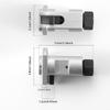 Klaxib Hydraulic Disassembly Universal Tool Lower Arm Ball Head Suspension Separator Absorber Puller Durable Silver
