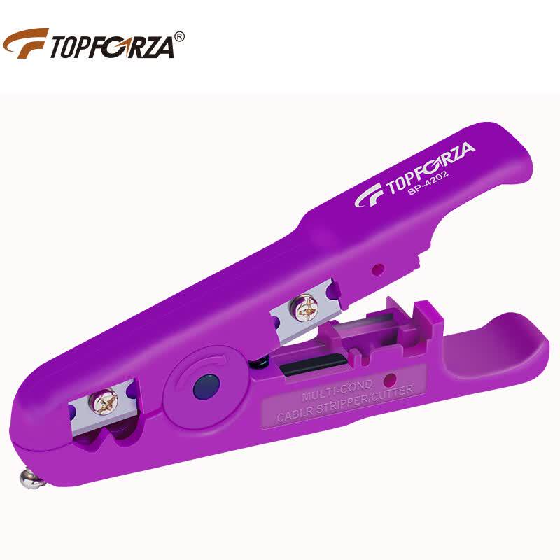 TOPFORZA Professional Multi-function Network Wire Stripper