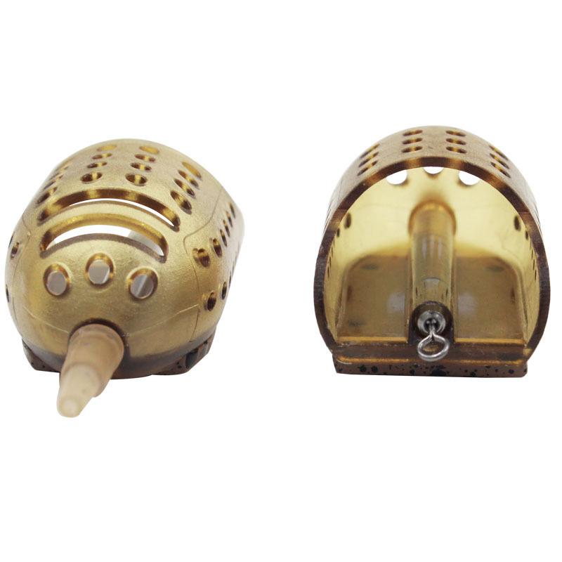 Kuang Kenuo European Coarse Fishing Bait Cage with Eight-Character Ring and Lead Weight Feeder Accessories