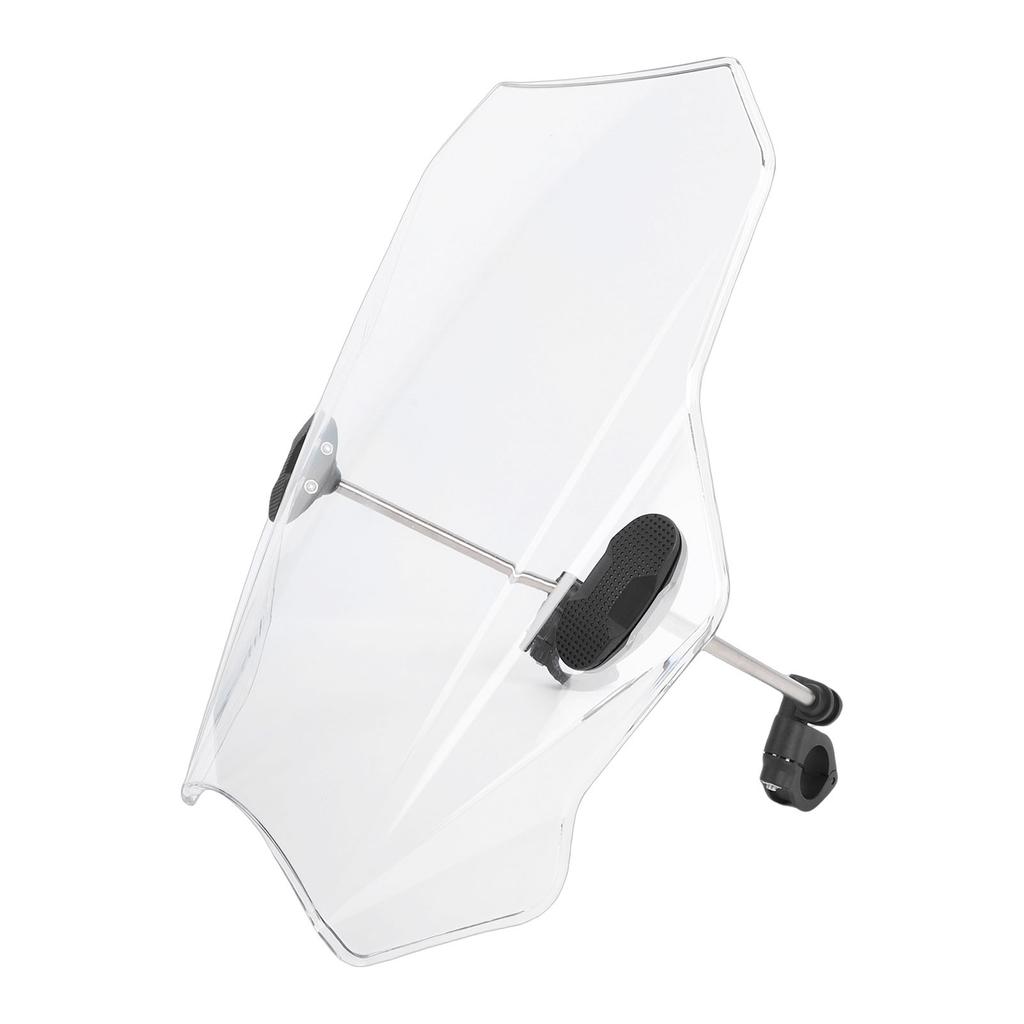 Clear Motorcycle Windshield Adjustable Wind Air Deflector Windscreen Front Flyscreen Replacement for Suzuki