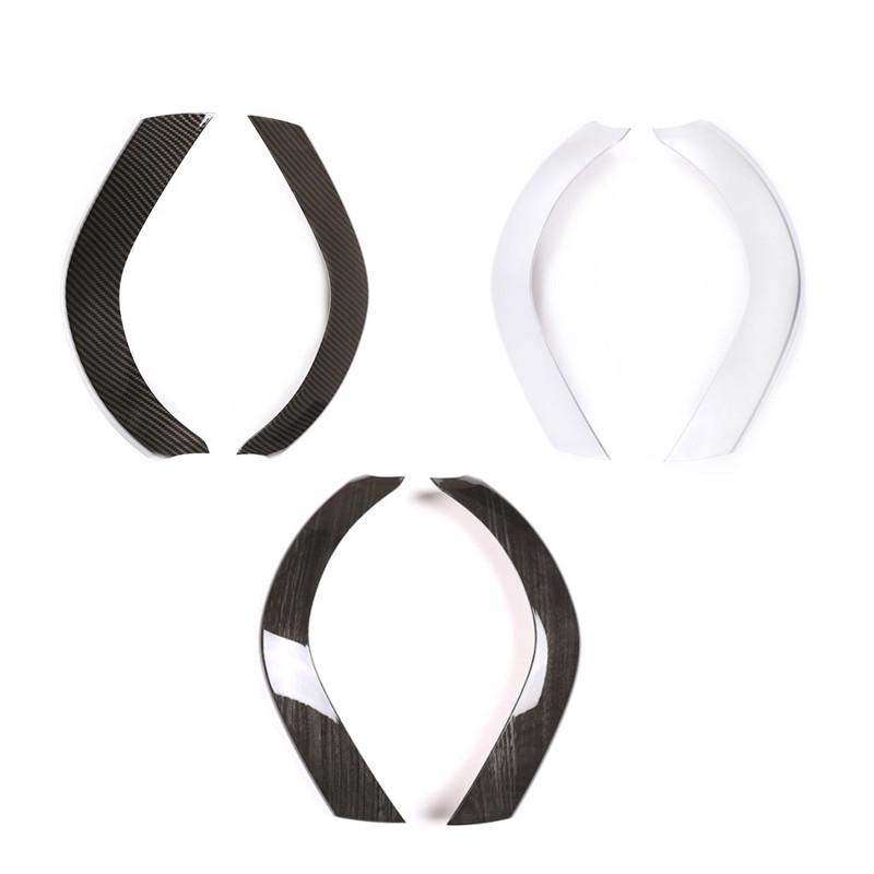 Benzile decorative laterale pentru ventilația din spate a mașinii ABS potrivite pentru interiorul auto BMW Seria 5 F10 F18 528li 2011 -2017