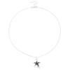 Stylish Star and Moon Friendship Pendant Necklaces Set of 2 Women Teens Girls Best Friend Jewelry Statement Pieces