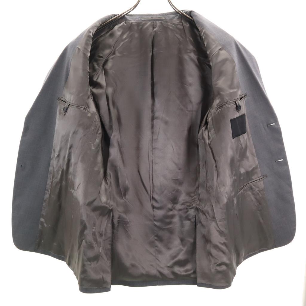 Prada Made In Italy Wool Suit Setup 48R Gray Button Fly Men's Used