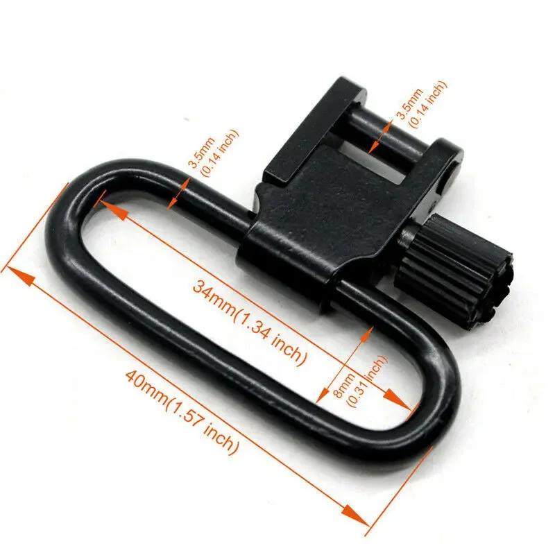 Swivel QD de Vânătoare pentru Exterior, Curea Sling cu Două Puncte, Cataramă Curea, Mlok, Inel Montură Armă cu Detasare Rapidă, Accesorii Pușcă Ar15