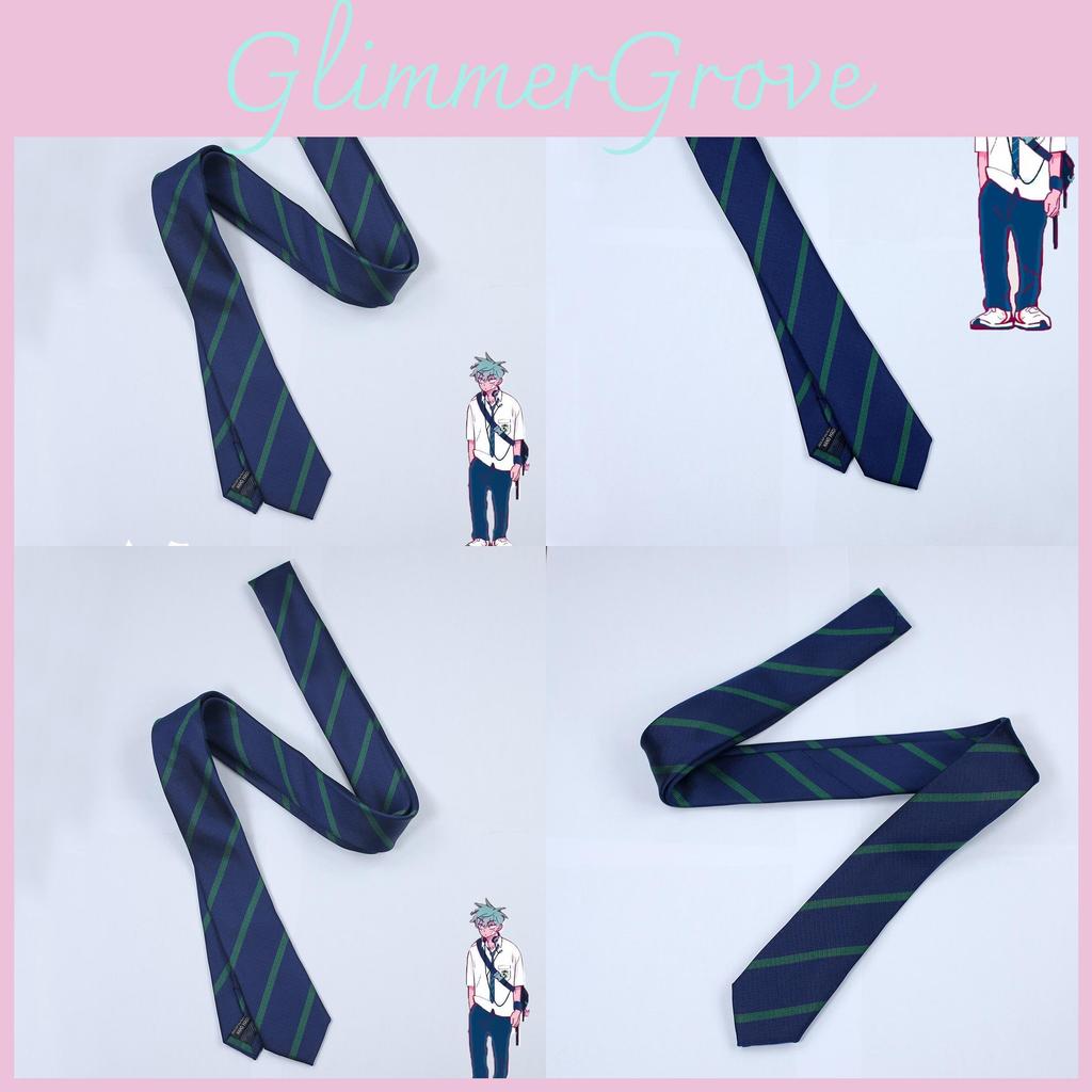 Alien Cosplay Stage Tie Polyester Striped Anime Accessory For Adult Play Role