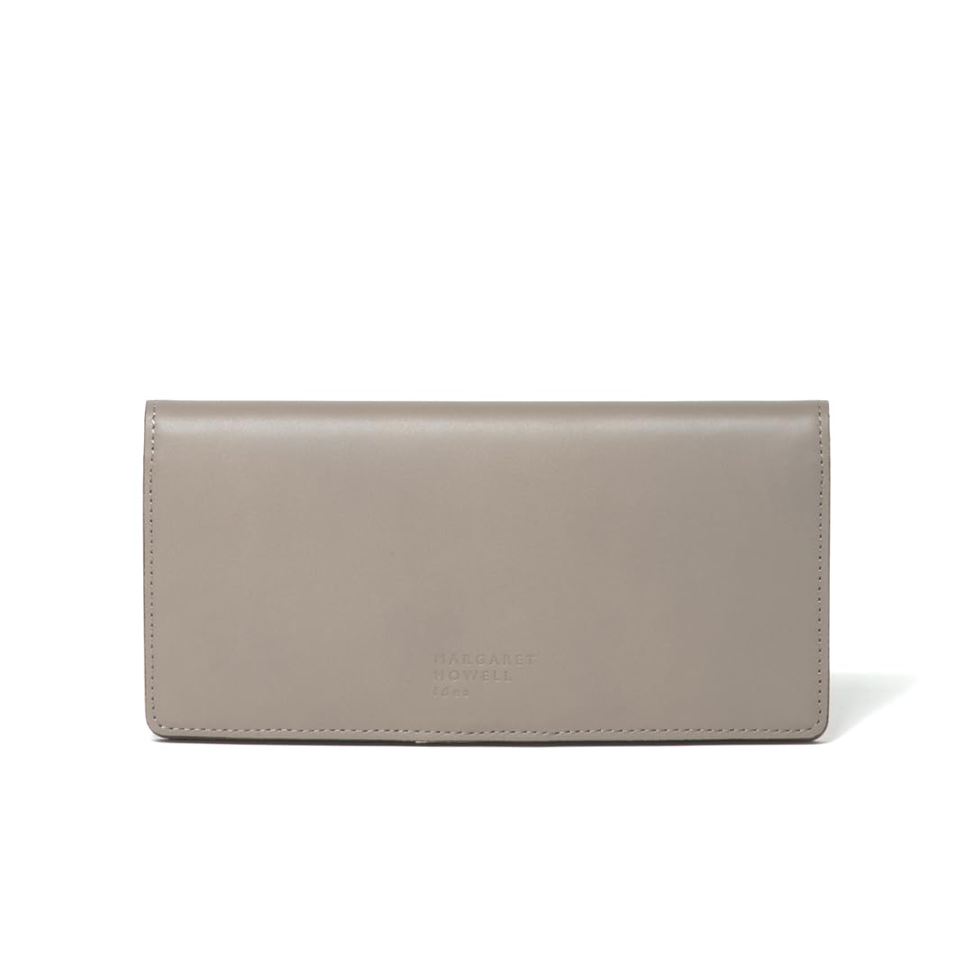 Howell Slim Billfold Leather Nubuck Soft Leather MHLW4JT2 [Margaret Idea] [Elm] Women s серый