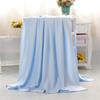 1PC Summer Bamboo Fiber Ice Silk Blanket Lightweight Breathable Absorbs Body Heat Keeps Cool All Night Soft Skin Friendly Beddin