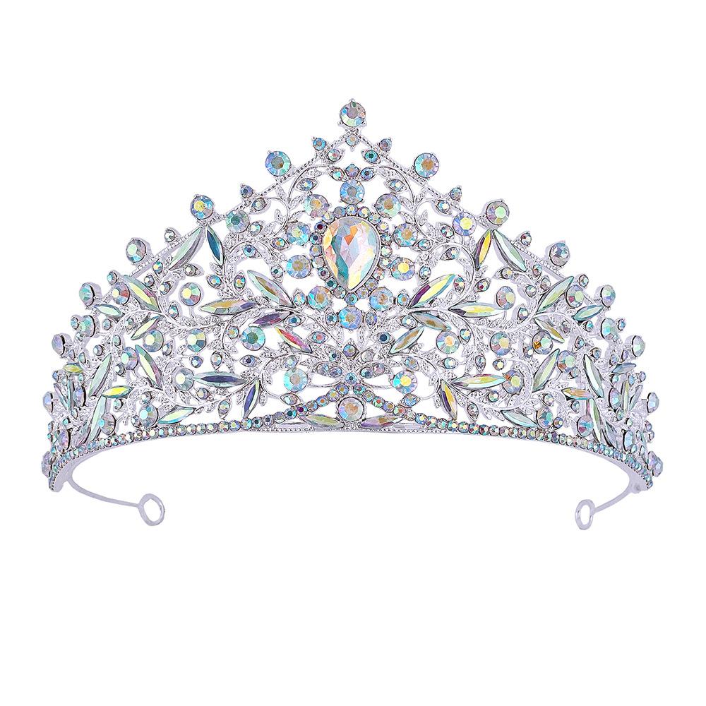 

Bride s Crown Wedding Headband Accessory Queen s Wedding Alloy Headwear Hair Accessory Crown