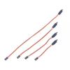 10pcs 10-100CM Extension Lead Wire Cable Anti-loose 60 Core Servo for RC JR Male to Female Model Aircraft Adapter Cable