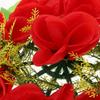 Artificial Grave Flower Wreath Funeral Cemetery Decoration 30cm