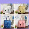 Canvas Tote Bag For Women Large Capacity Casual Shoulder Crossbody Urban Style
