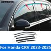 For Honda CR-V CRV  2024 2025 Window Visor Wind Deflector Vent Sun Shade Rain Guard Shield Awning Shelter Car Accessories