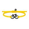 Interlaced Metal Cycling Bangle Flexible Modifiable Plan Athletic Jewelry Gift For Cycle Motorcyclists And Outdoor Quests