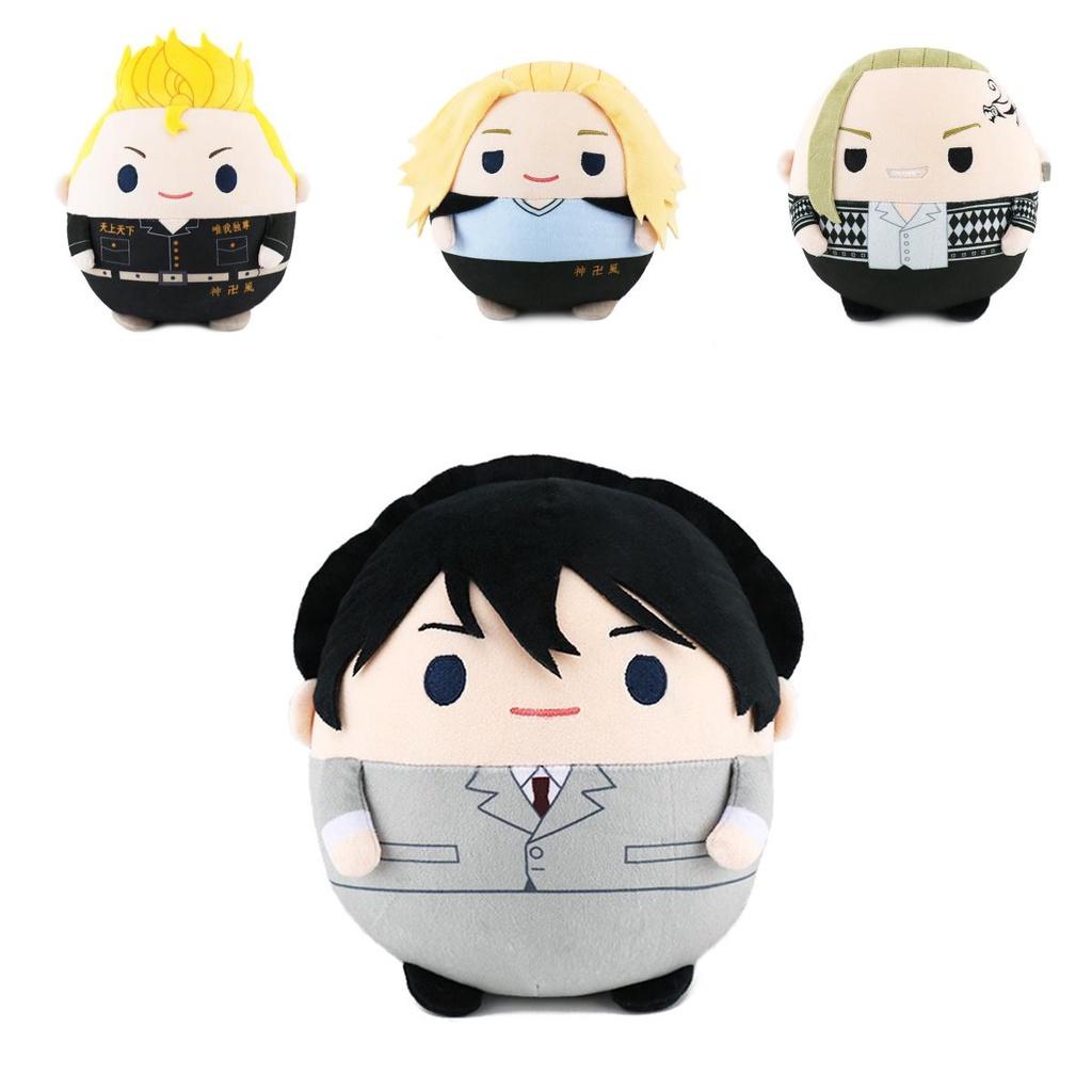 Tokyo Revengers Character Plush Toy Perfect Gift For Adult Fans 20cm Hanagaki Takemichi/mikey/draken/mitsuya Takashi/tachibana Naoto Pillow