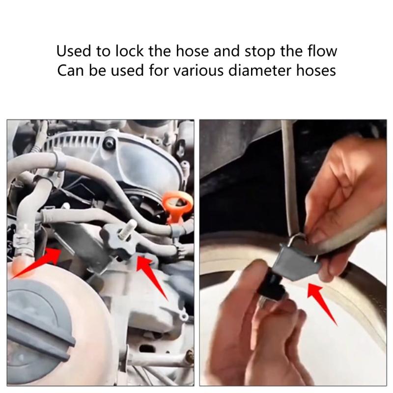 Professional Hose Clamp Pliers Secure Pipe Connection, 4pcs Set for Car Maintenance, Easy to Use Hand Tool for Pipe Work