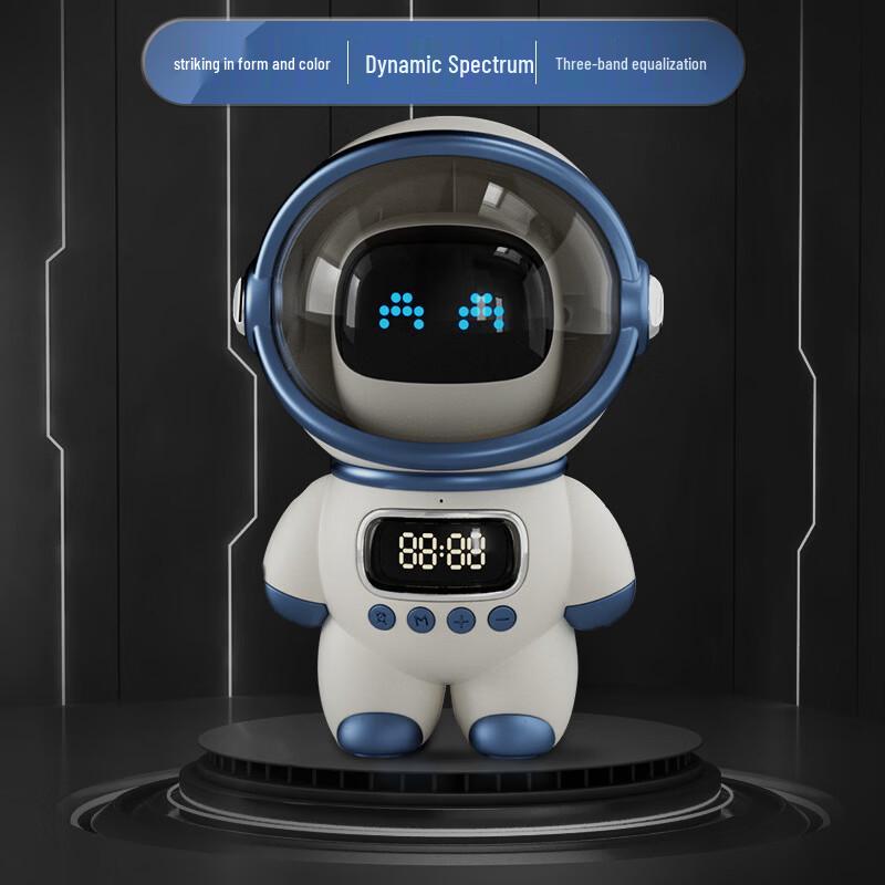 Lanlang M20 Astronaut Smart AI Bluetooth Speaker & Clock CN plug (adapter included) (CN version)