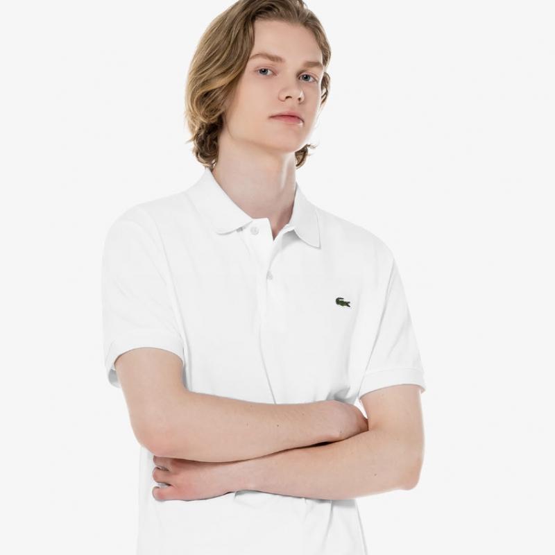 LacoSte Men S French Regular Fit baSic Short Sleeve Polo Ph731e 53n 001