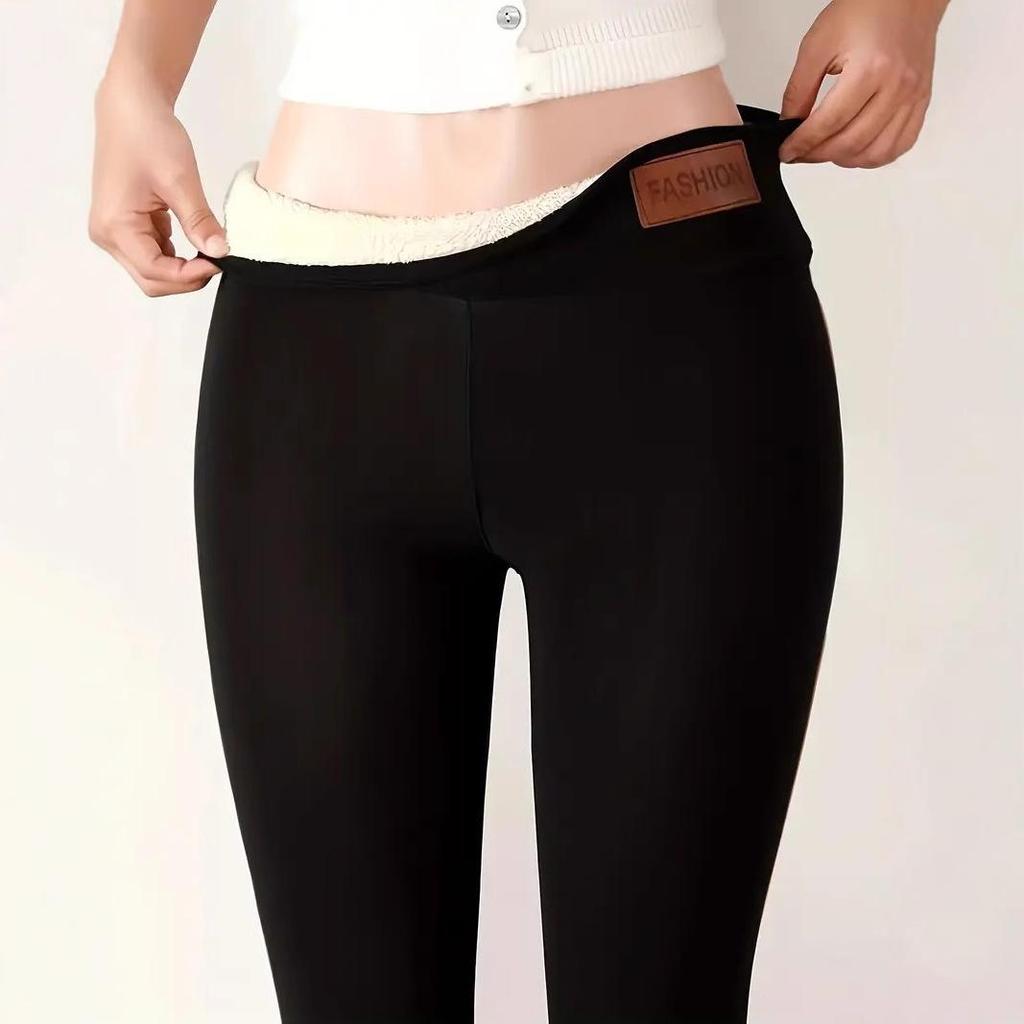 Top-Selling Warm High Waist Women's Leggings for Autumn & Winter - Comfortable & Elastic Fit