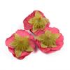 10pcs 4 .5cm Mini Artificial Silk Rose Flower Heads For Home Wedding Decoration Wreath Gift Box Craft Scrapbook Fake Flowers 