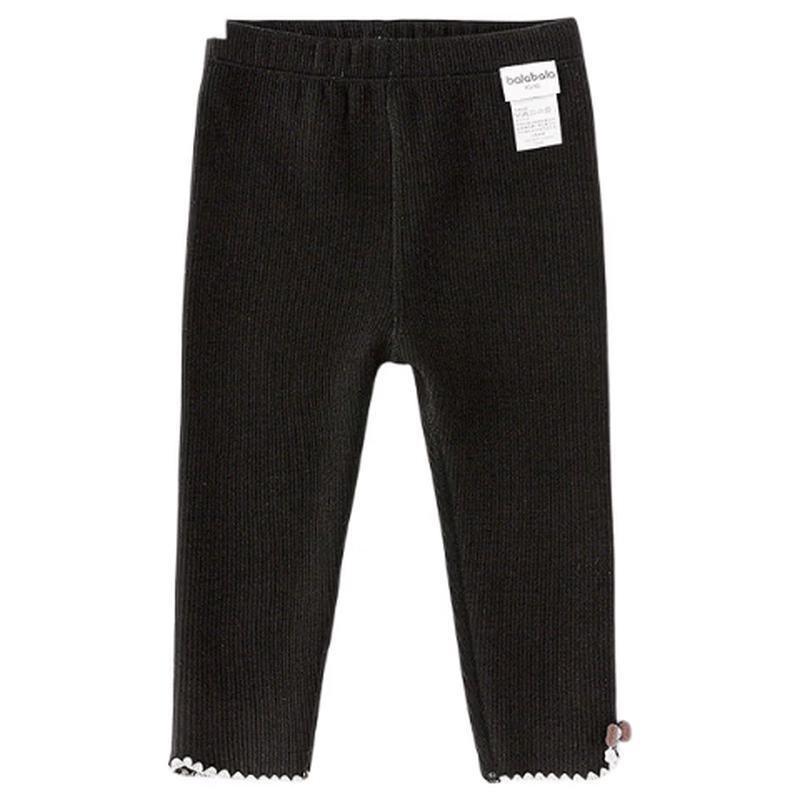 Balabala Baby Girls' Fleece-Lined Winter Leggings