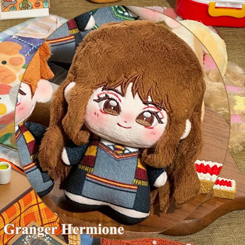 Movie Hermione Cosplay Doll Draco Billius Weasley Granger Plush Doll Decoration H-P Hallowmas Party Adult Pendant Birthday Gift