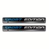 2pcs Sport Edition Sticker Limited Edition Emblem Badge Fender Decal Car Truck Replacement for Universal Vehicle SUV Motorcycle