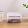 Clear Hard Pencil Case High Capacity Pen Case Colored Pencil Organizers Box for Sketch Pencil Art Marker Watercolor Pen