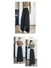 2026 Spring Women's Deep Gray High-Waisted Wide-Leg Drape Pants: Slimming, Versatile, Floor-Length Casual Style