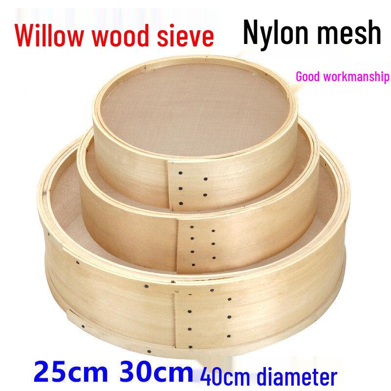 Wooden Flour Sieve