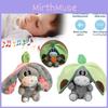 Relief Anxiety Breathing Avocado Strawberry Donkey Plush Toy Kids Soothing Doll