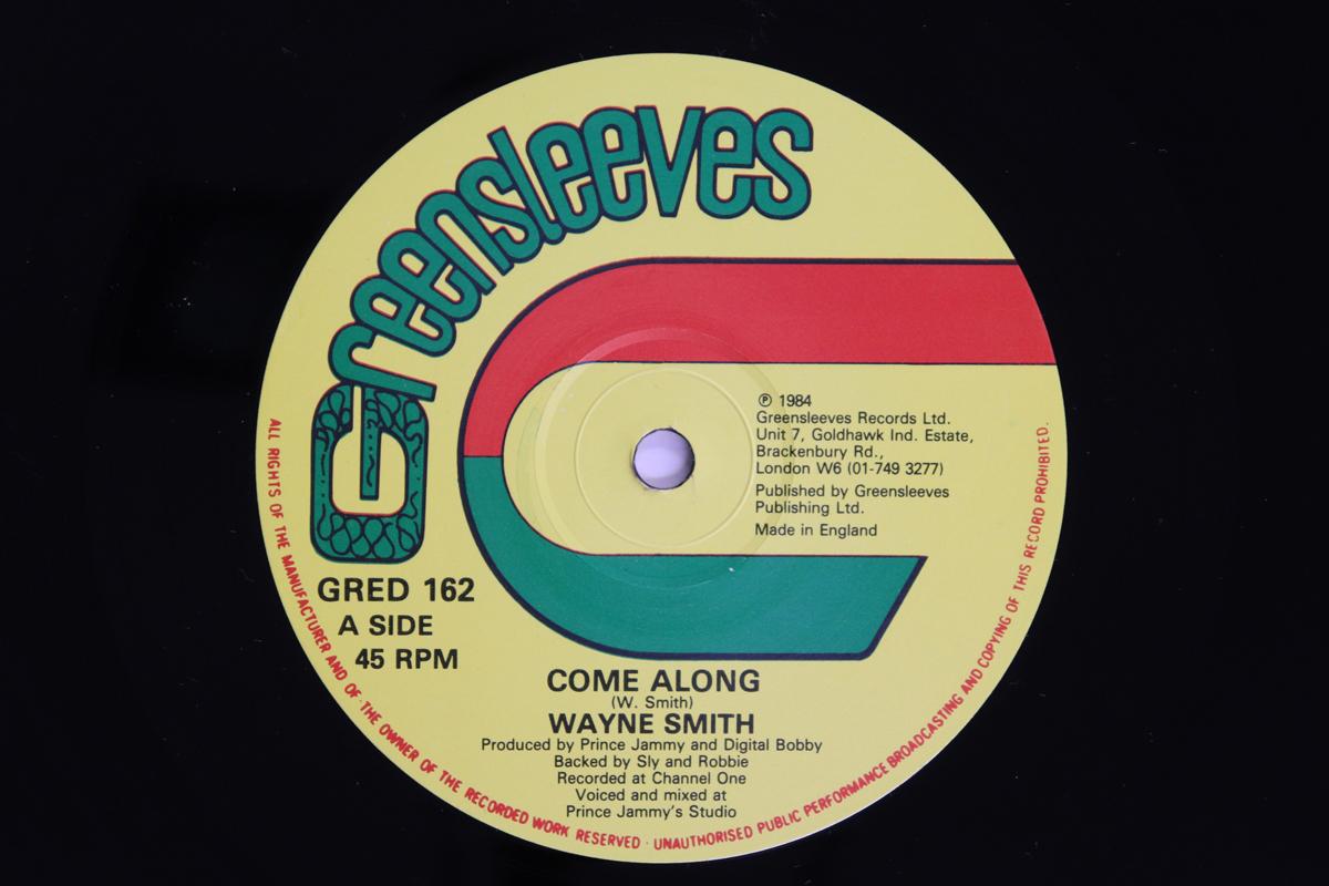

12inch Record WAYNE SMITH Come Along Change Your Style GRED162 GREENSLEEVES RE 1984 UK Reggae Ska Dub Used