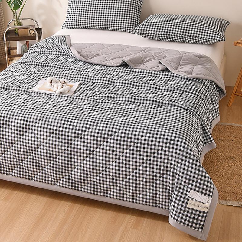 Klimatizační přikrývka šetrná k pokožce Single Double Summer Cool Quilt Jarní a podzimní tenká přikrývka