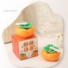 1PC Persimmon scented candle as a souvenir, indoor display item, smokeless solid scented wax, Christmas