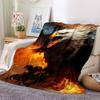 1pc Eagle, Fire Blanket Lightweight Blanket Throw Blanket For Sofa, Bed, Travel, Camping, Livingroom, Office, Couch, Chair yy251010050