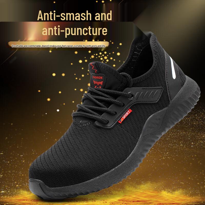 Bozong Breathable Anti-Smash Work Safety Shoes 41