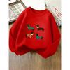 European Sizes Kids' Dachshund Dog Sweater - Soft Crewneck Sweatshirt , Cute Dachshund Print Casual Wear, Comfortable Pet-Themed Clothing